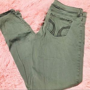 Hollister colored jeggings